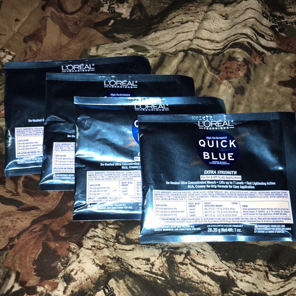 Hair bleach